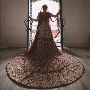 Indian Pakistani bridal outfit